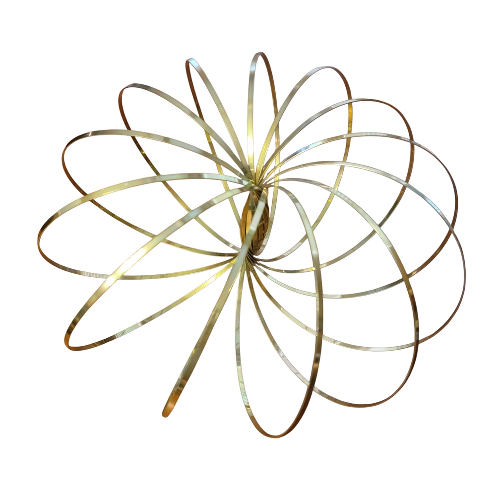 Gold Decorative Metal Sculpture